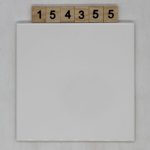 V&B Villeroy und Boch Farbe weiß glänzend 14,8×14,8cm 15x15cm<!---154355--->