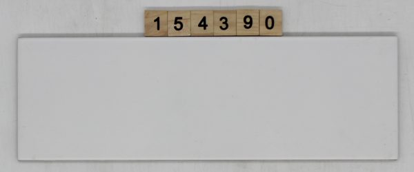 Unbekannt Farbe weiß matt 9,7×29,7cm 10x30cm<!---154390--->