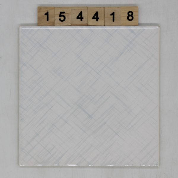 V&B Villeroy und Boch Farbe weiß/grau schraffiert 15x15cm<!---154418--->