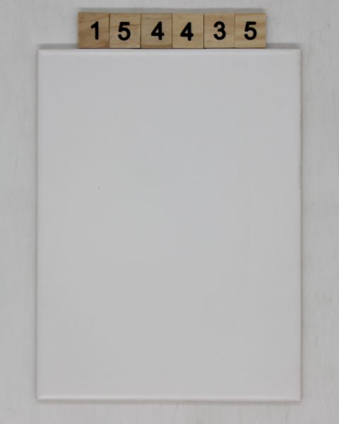 Unbekannt Farbe weiß matt 15,1×20,1cm 15x20cm<!---154435--->