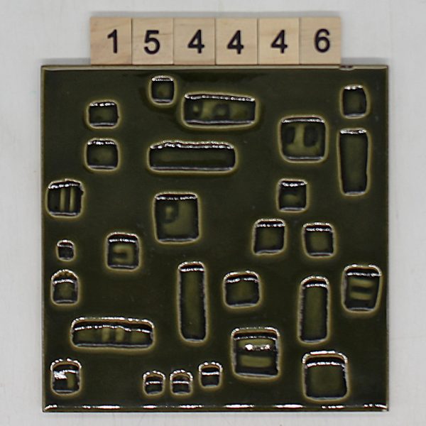 Agrob Isma Dekor Farbe dunkelgrün 15x15cm<!---154446--->