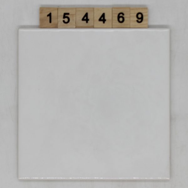 Rako Farbe weiß glänzend strukturiert 15x15cm<!---154469--->