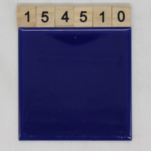 V&B Villeroy und Boch Farbe dunkelblau glänzend 10,7×10,7cm 10x10cm<!---154510--->