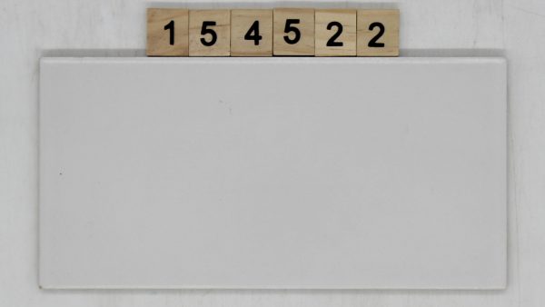 Cerm Farbe hellgrau 9,9×19,9cm 10x20cm<!---154522--->