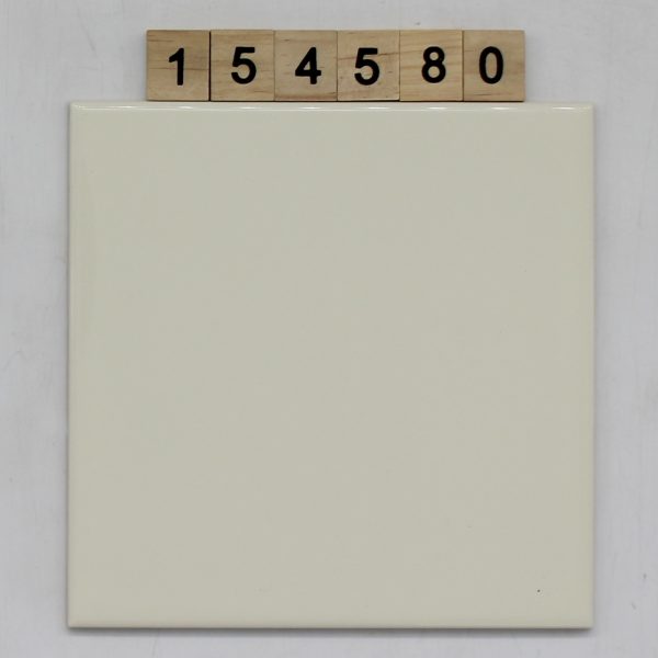 Agrob Artikel 111052-02 Farbe ONO creme glänzend 15x15cm<!---154580--->