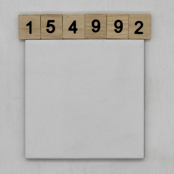 Kermos Art. 311804 Firnweiss 10x10M Nuance VC2 Farbe weiß strukturiert 9,7×9,7cm 10x10cm<!---154992--->