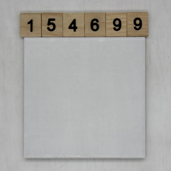 Cerabella Artikel 2820 Farbe weiß marmoriert 10,1×10,1cm 10x10cm<!---154699--->
