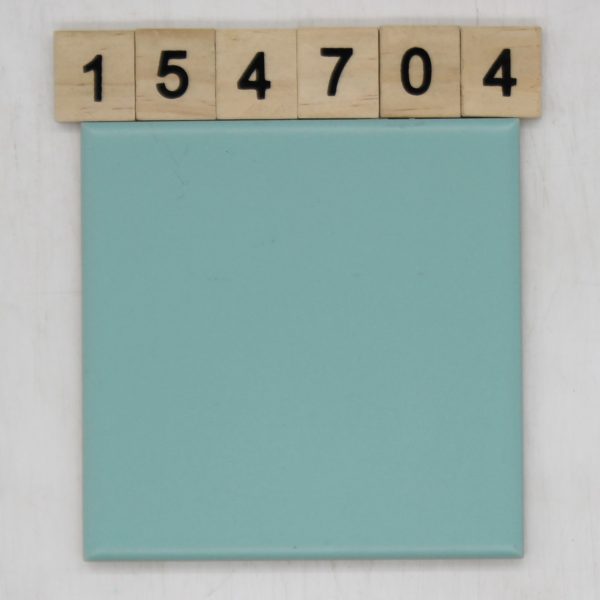 Agrob Artikel F600747-415H Farbe M4 7 türkis 9,7×9,7cm 10x10cm<!---154704--->