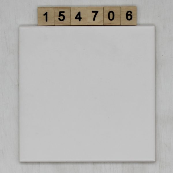 Agrob Artikel 571100-148H-02 Farbe M57 weiß matt 14,7×14,7cm 15x15cm<!---154706--->