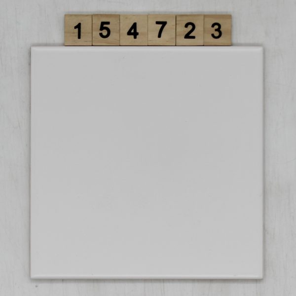 IGA Artikel Mat Beyaz Farbe KS5 weiß 14,9×14,9cm 15x15cm<!---154723--->