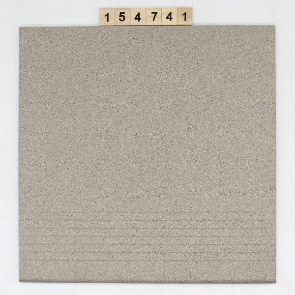Unbekannt Treppenstufe Farbe grau miliert 29,7×29,7cm 30x30cm<!---154741--->
