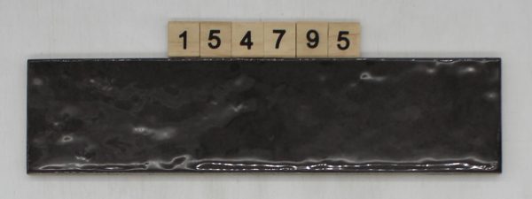 Kermos Artikel 1320316 Sockelleiste Farbe schwarz miliert glänzend 6,5×26,5cm<!---154795--->
