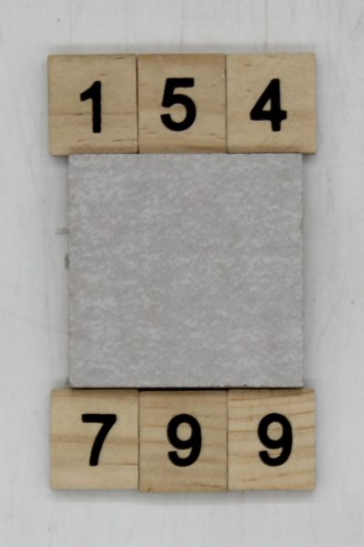Kermos Artikel 1052187 Mosaik Farbe VB6 grau marmoriert 4,7×4,7cm 5x5cm<!---154799--->