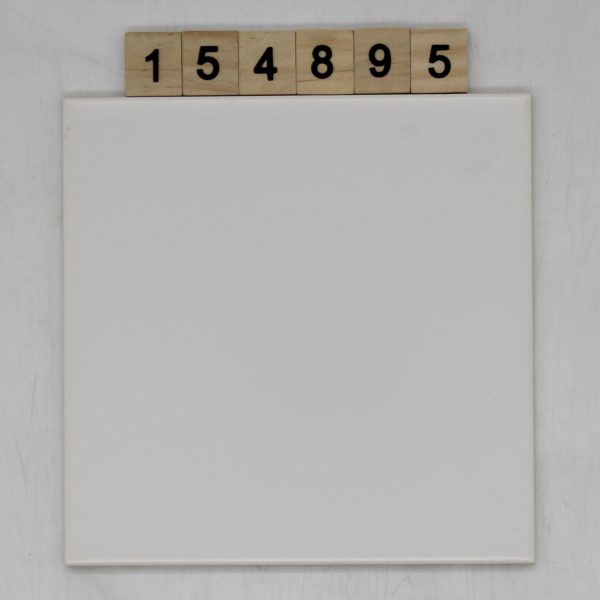 Mosa Artikel 15010 Nuance SA Farbe weiß 14,7×14,7cm 15x15cm<!---154895--->