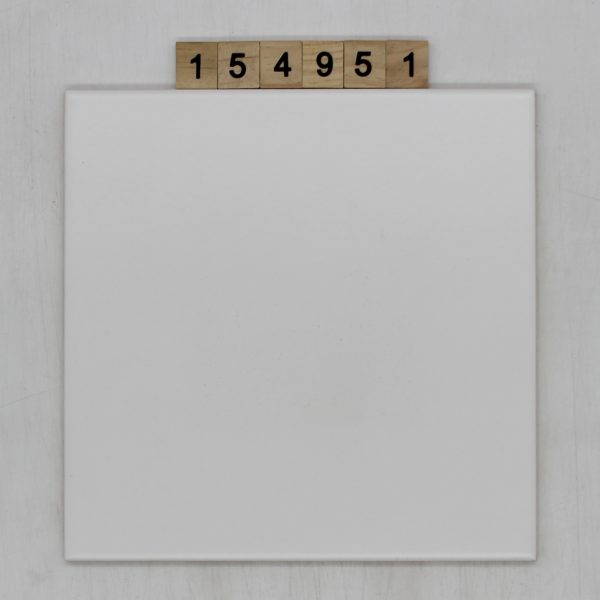 Canakalle Seramik Artikel MAT-3901 Farbe KS5 weiß 19,9×19,9cm 20x20cm<!---154951--->