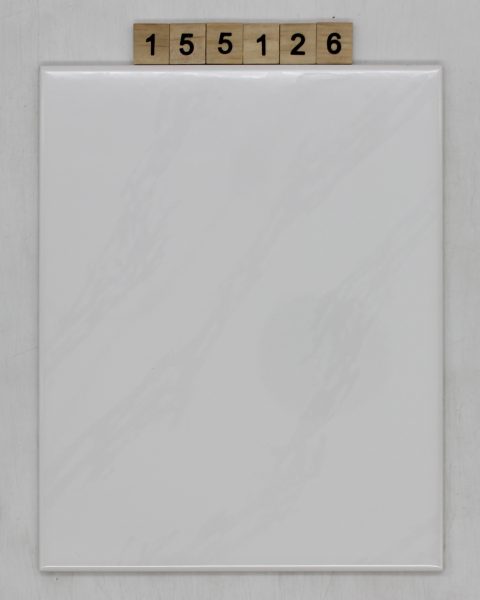 AWS Artikel 154799 Nuance OHO Farbe weiß marmoriert glänzend 19,7×24,7cm 20x25cm<!---155126--->
